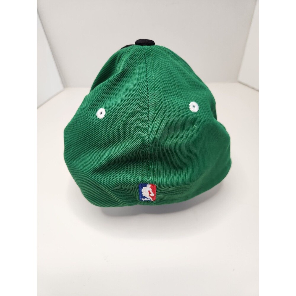 Adidas Boston Celtics Hat Cap Fitted NBA Basketball Green OSFA Logo Shamrock‎ - Picture 4 of 5
